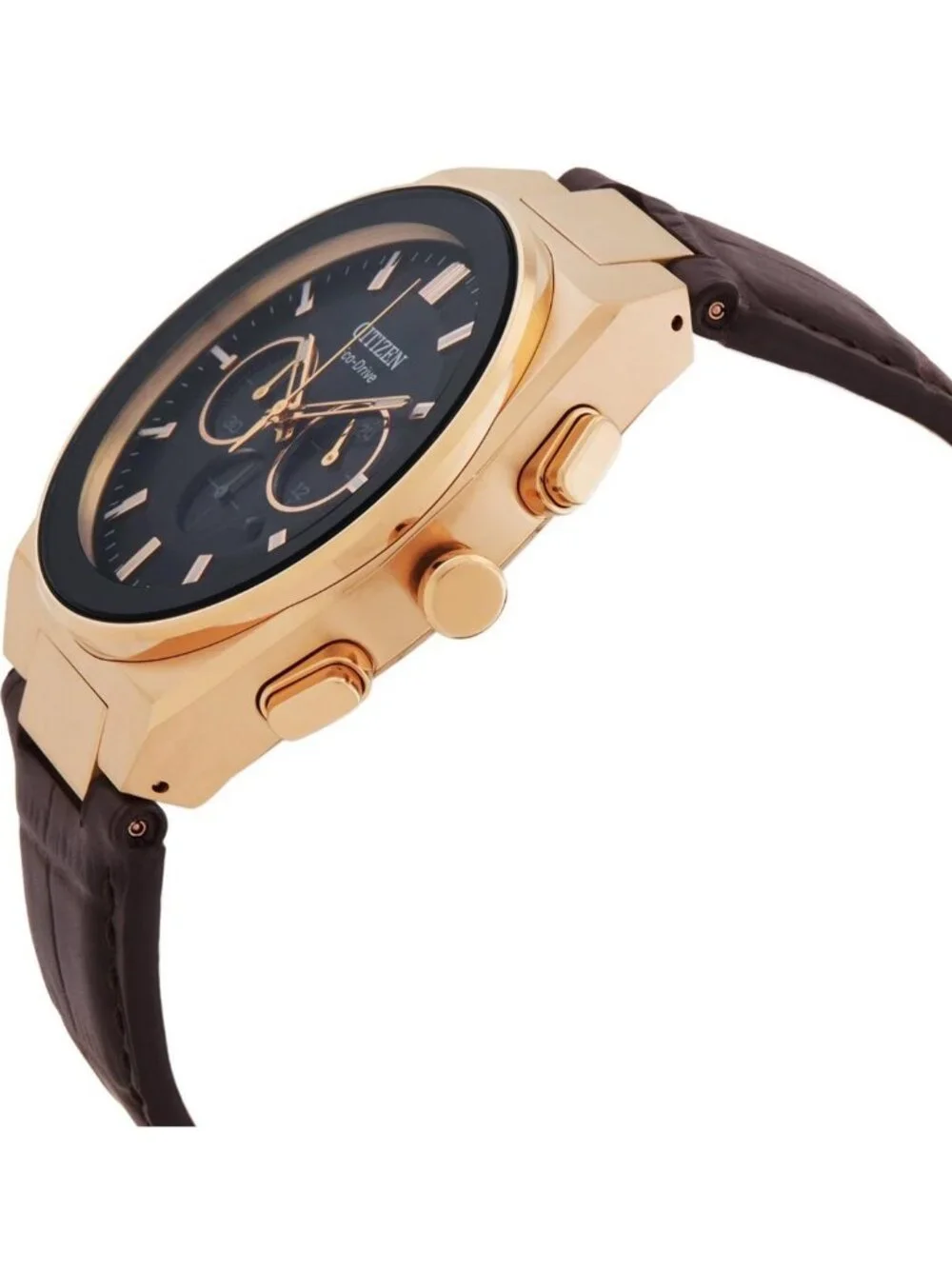 NWT Citizen Axiom SC Chronograph Black Dial Men's Watch